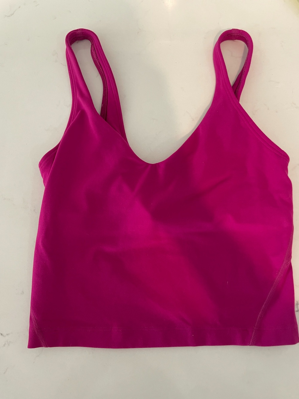 lululemon athletica Fuchsia Pink Tank Top